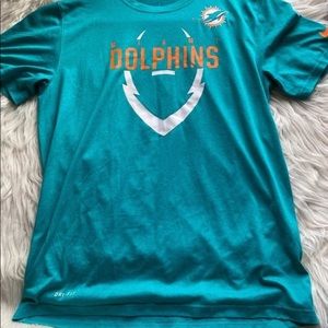 Nike miami dolphins tshirt Medium
